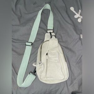 FREE PEOPLE CROSSBODY BAG MINT GREEN